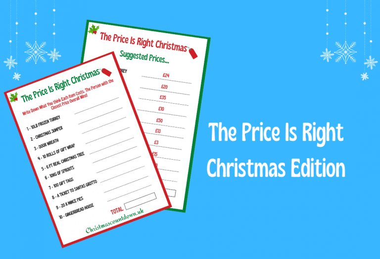 The Price Is Right Christmas