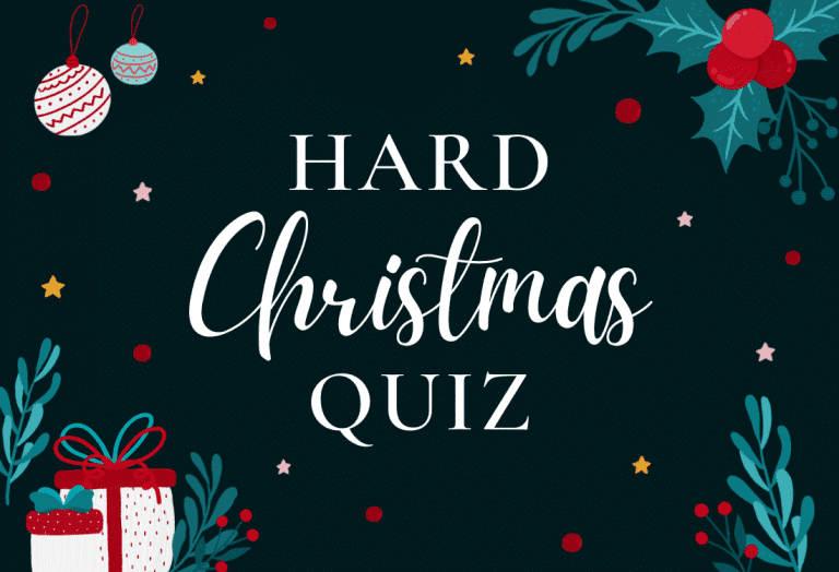 Hard Christmas Quiz