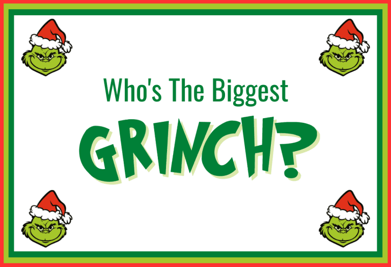 Free Printable Grinch Game